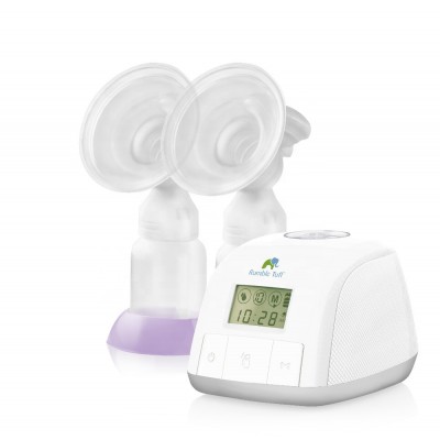 2019 New Model Electric Dual Breastfeeding Portable Milk Pump, W/ Li-ion Rechargeable Battery