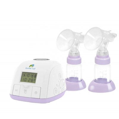 CE & FDA Approved Electric Double Breast Pump with Li-ion Rechargeable Battery