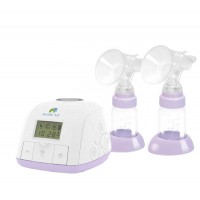 CE & FDA Approved Electric Double Breast Pump with Li-ion Rechargeable Battery